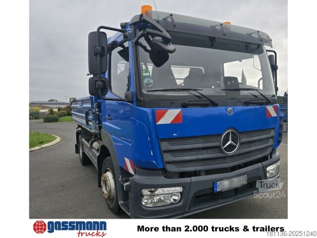 Tovornjak prekucnik Mercedes-Benz Atego 1224 K 4x2, Meiller 3-S-Kipper  2x AHK Öl