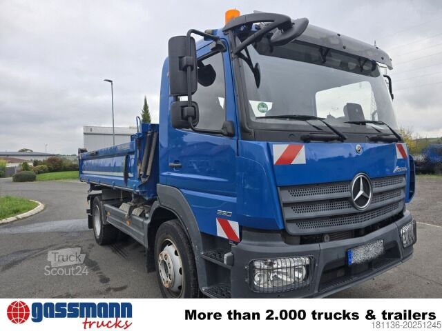Camión volquete Mercedes-Benz Atego 1630 K 4x2, Meiller 3-Seiten, 2 x AHK Öl