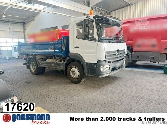 Camión volquete Mercedes-Benz Atego 1630 K 4x2, Meiller 3-Seiten, 2 x AHK Öl