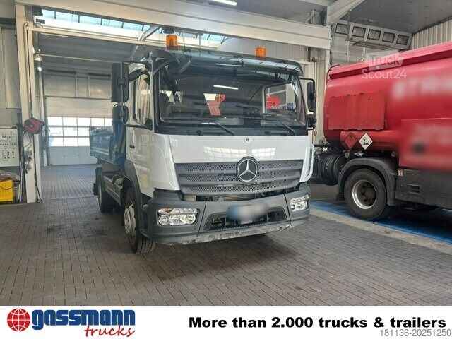 Camión volquete Mercedes-Benz Atego 1630 K 4x2, Meiller 3-Seiten, 2 x AHK Öl
