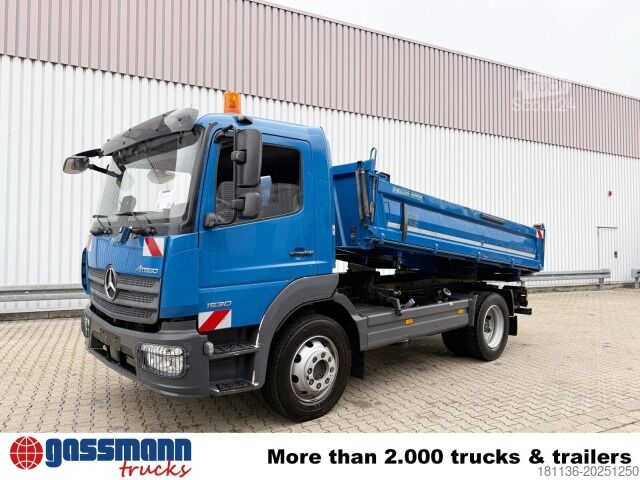 Camión volquete Mercedes-Benz Atego 1630 K 4x2, Meiller 3-Seiten, 2 x AHK Öl