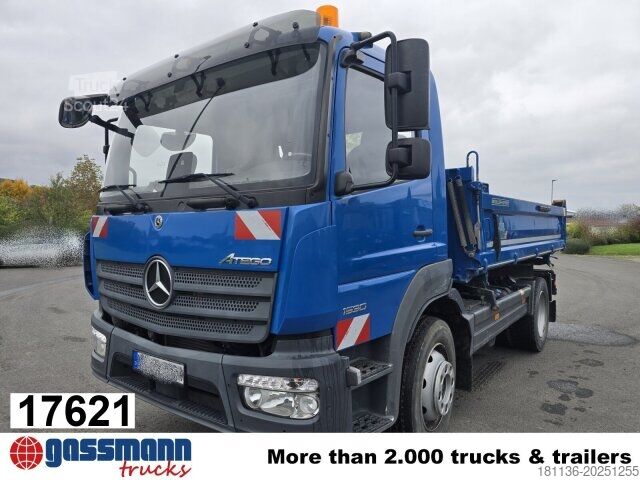 Camión volquete Mercedes-Benz Atego 1630 K 4x2, Meiller 3-Seiten, 2 x AHK Öl