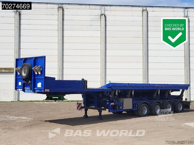 Camion de gunoi Schmidt SPT/65/Z/2,6 4 axles Schraglader Lift + Lenkachse