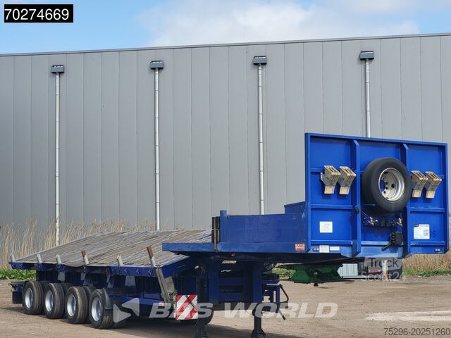 Camion de gunoi Schmidt SPT/65/Z/2,6 4 axles Schraglader Lift + Lenkachse