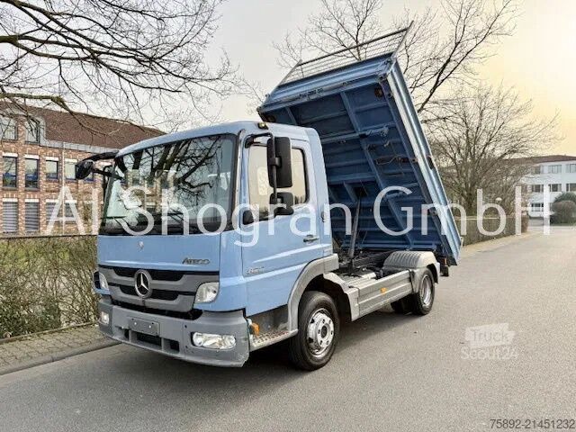 Benne à 3 côtés Mercedes-Benz Atego 822 / 3-Seiten-Meiler-Kipper/Eu5/ 187 Tkm