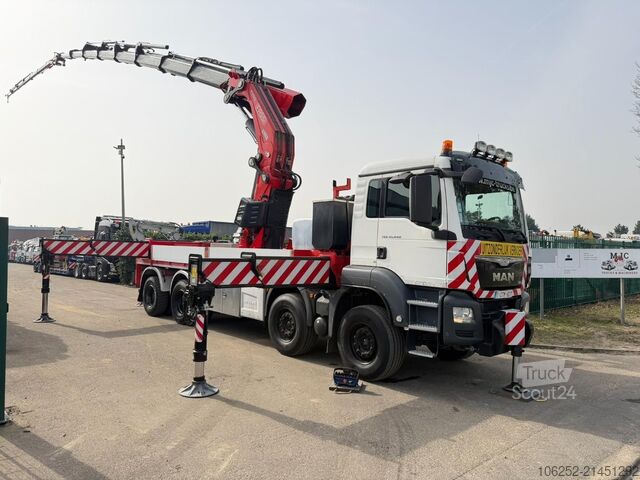 Dépanneuse MAN TGS 41.440 8x4 + (45m!) CRANE FASSI F2150 RAL 8...