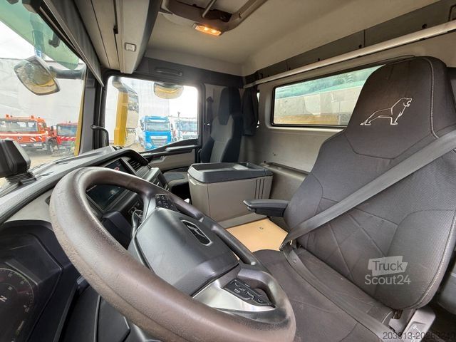 Kipper LKW MAN TGS 32.470 8x4 Muldenkipper Schmitz elekt. Plane