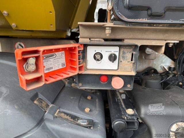 Kipper LKW MAN TGS 32.470 8x4 Muldenkipper Schmitz elekt. Plane
