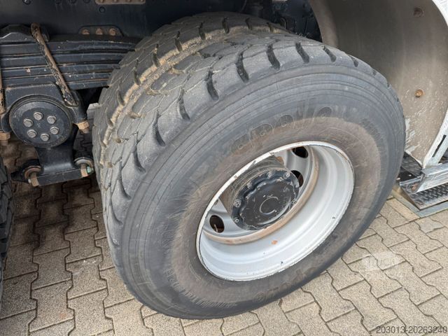 Kipper LKW MAN TGS 32.470 8x4 Muldenkipper Schmitz elekt. Plane