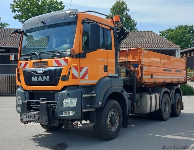 Sonstige MAN TGS 28.400 6x4-4 Kipper Kran Palfinger PK9002