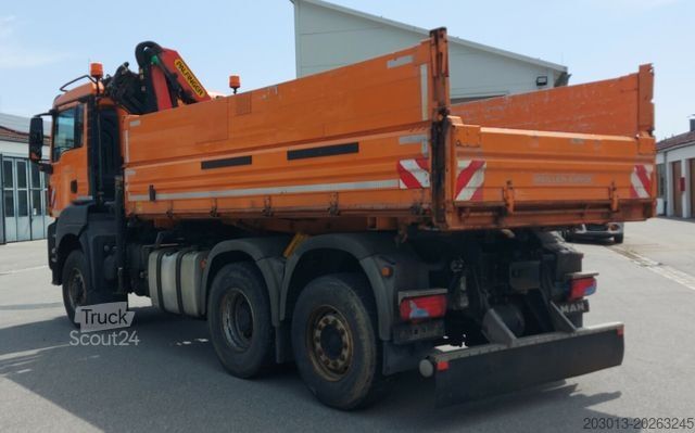 Sonstige MAN TGS 28.400 6x4-4 Kipper Kran Palfinger PK9002