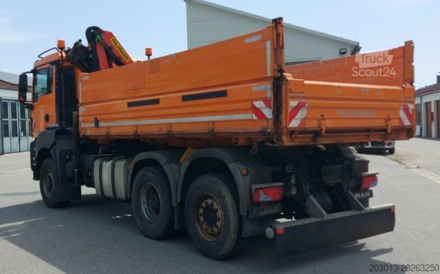 Sonstige MAN TGS 28.400 6x4-4 Kipper Kran Palfinger PK9002