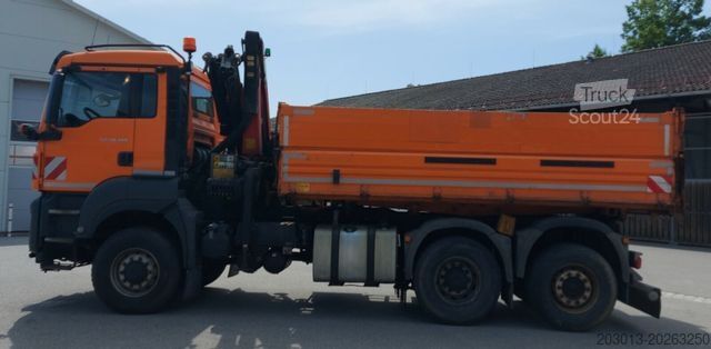 Sonstige MAN TGS 28.400 6x4-4 Kipper Kran Palfinger PK9002