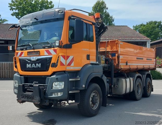 Sonstige MAN TGS 28.400 6x4-4 Kipper Kran Palfinger PK9002