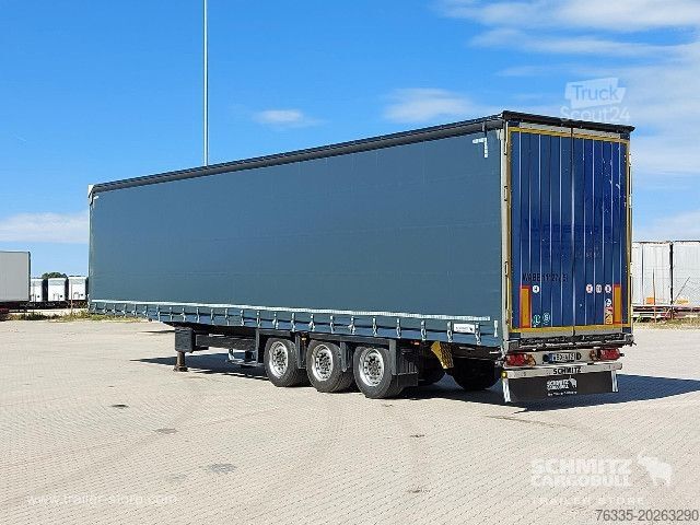 Odprta polprikolica s ponjavo Schmitz Cargobull Curtainsider Mega