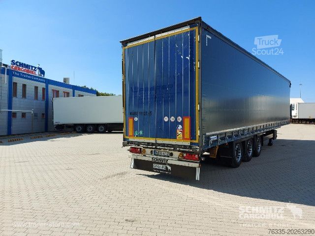 Odprta polprikolica s ponjavo Schmitz Cargobull Curtainsider Mega