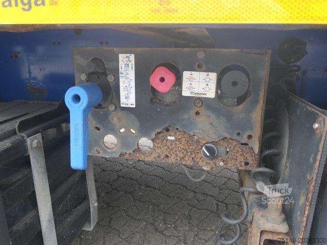 Auflieger mit Arbeitsbühne KRONE SD, Containerverschlüsse, Luft-Lift, BPW, Rungen