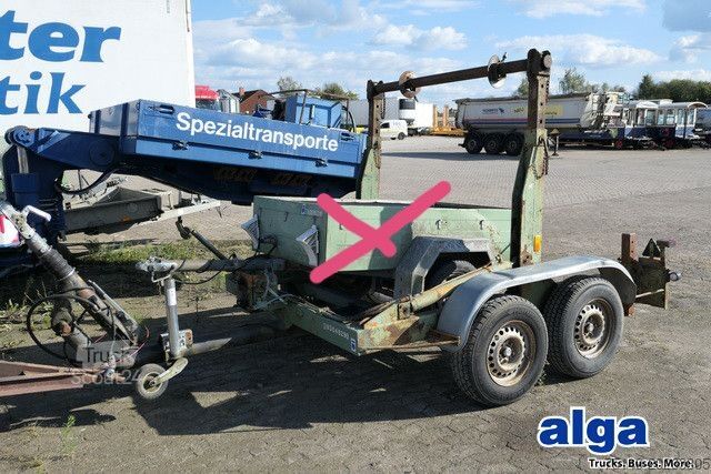 Remorque pour voiture  Eilers ZSB Kabeltrommel, Tandem, BPW, 2,4to. NL