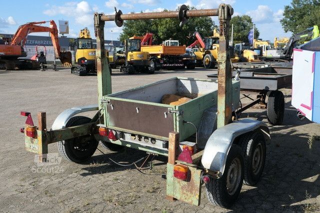 Remorque pour voiture  Eilers ZSB Kabeltrommel, Tandem, BPW, 2,4to. NL