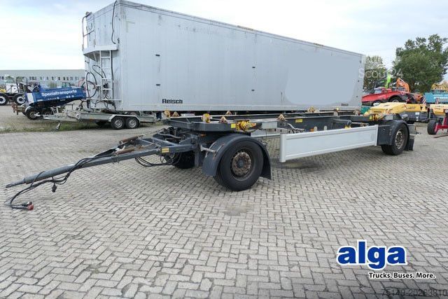 Trailer HÜFFERMANN HMA 18.24 LS Vario-Carrier, 2x Absetzcontainer
