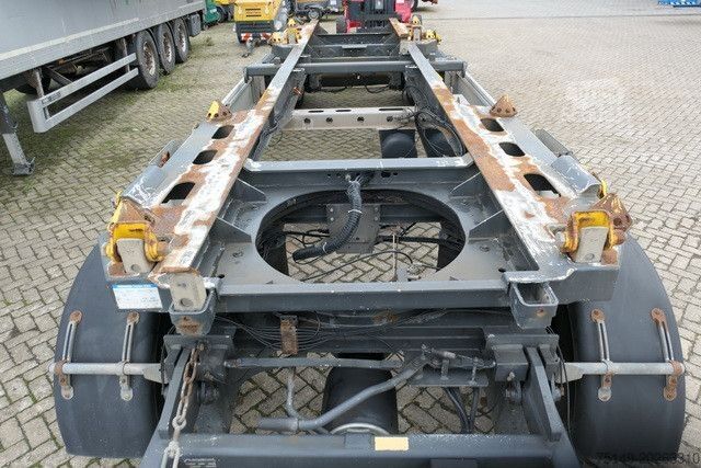 Trailer HÜFFERMANN HMA 18.24 LS Vario-Carrier, 2x Absetzcontainer