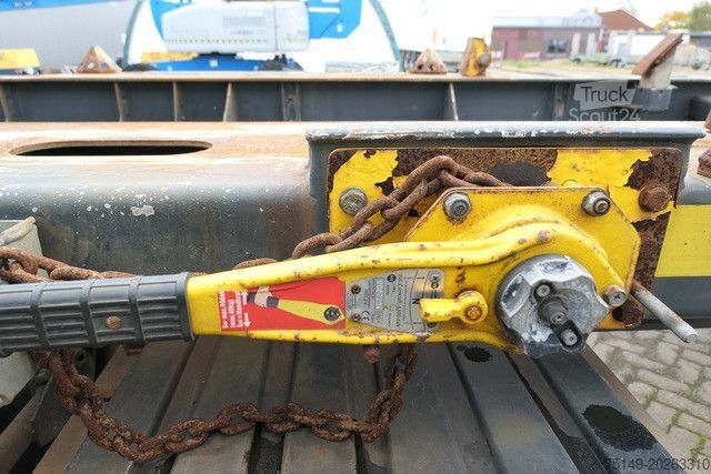 Trailer HÜFFERMANN HMA 18.24 LS Vario-Carrier, 2x Absetzcontainer