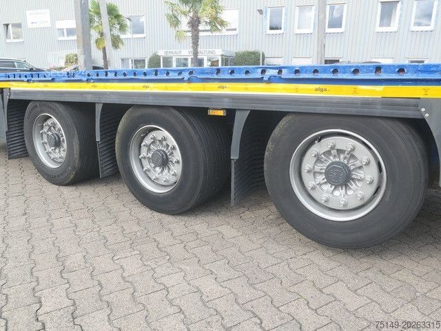 Auflieger mit offener Pritsche KRONE SD, Containerverschlüsse, Luft-Lift, BPW, Rungen