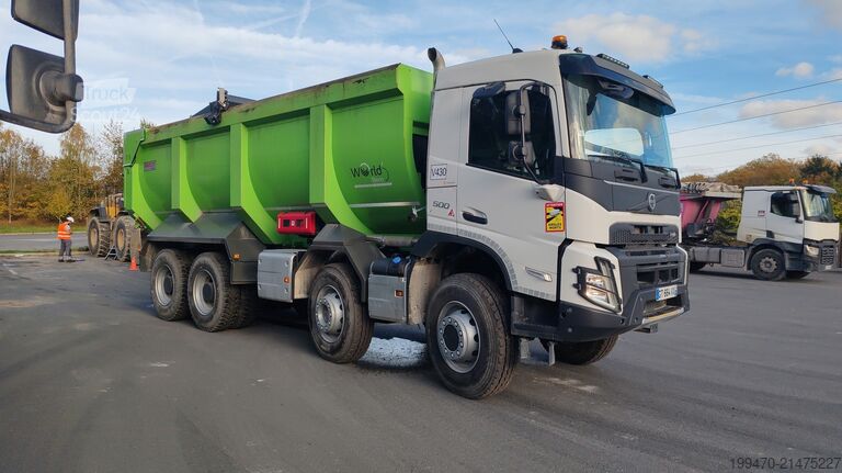 Belden kırmalı damperli kamyon Volvo FMX 500