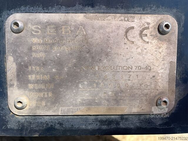 Smulkintuvas SEBA New Evolution 70-40