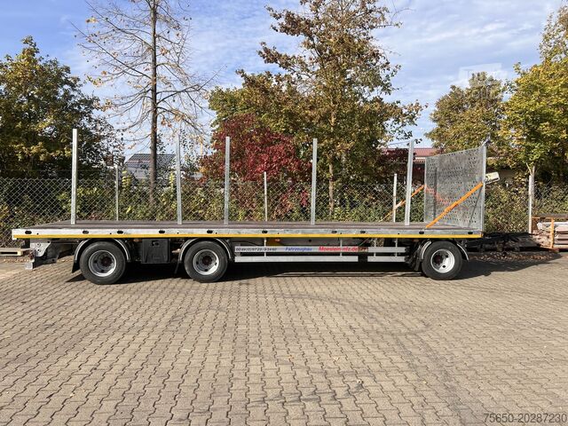 Anhänger mit offener Pritsche Möslein T 3 Plato 10,5 m  3 Achs Jumbo- Plato- Anhänger 10,50 m, Mega