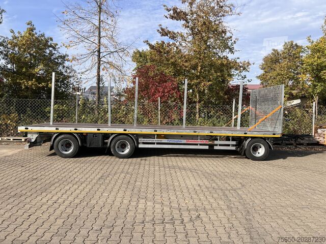 Anhänger mit offener Pritsche Möslein T 3 Plato 10,5 m  3 Achs Jumbo- Plato- Anhänger 10,50 m, Mega