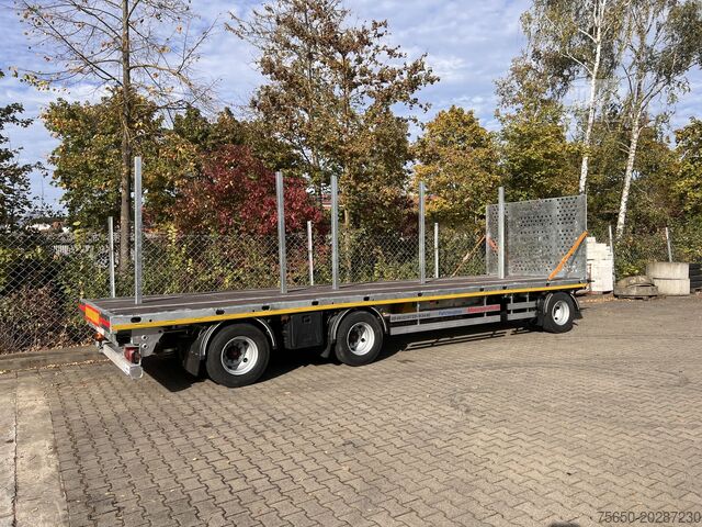 Anhänger mit offener Pritsche Möslein T 3 Plato 10,5 m  3 Achs Jumbo- Plato- Anhänger 10,50 m, Mega