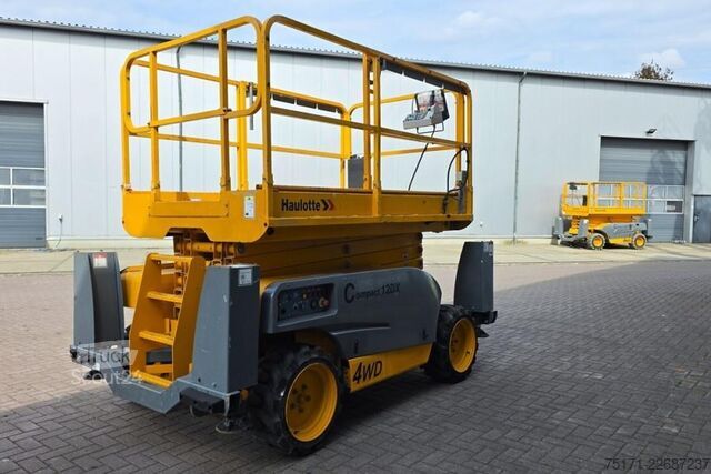 Schaarlift Haulotte Compact 12DX Diesel, 4x4 Drive, 12m Working Height