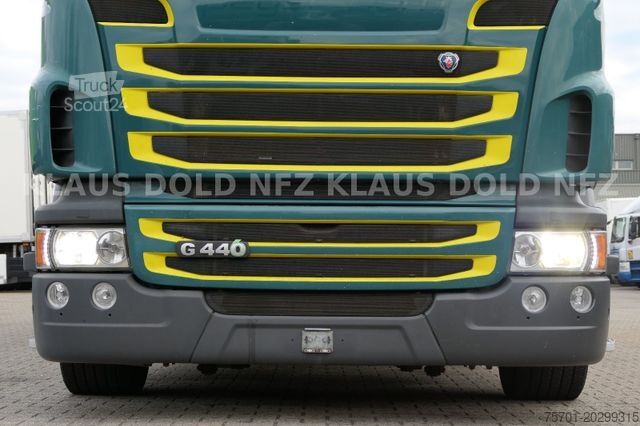 Samochód ciężarowy typu furgon SCANIA G 440 Koffer Umzugswagen Retarder LBW Euro 6