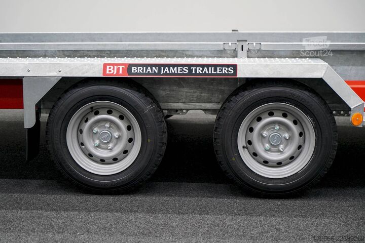 Baumaschinenanhänger Brian James Trailers GENERAL PLANT 551-4017-35-2-13 | SCHWERLASTRAMPE 400X170CM 3500KG BAUMASCHINENANHÄNGER | SCHWARZ