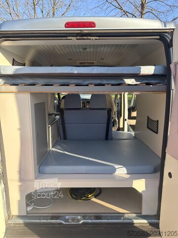 Φορτηγό κουτί Fiat Ducato Camper | 2 Schlafplätze | Küche | Reisefertig