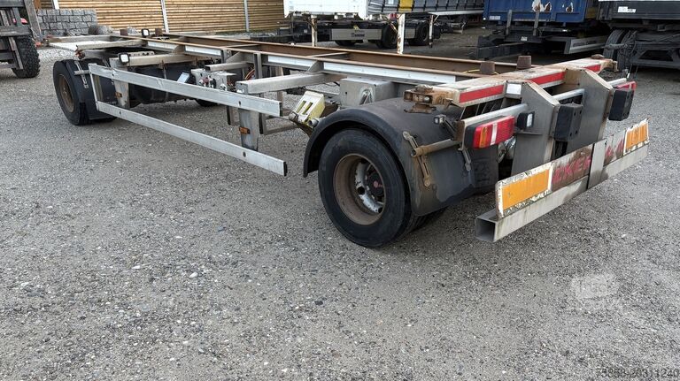 Wisselchassis voor aanhangwagen ACKERMANN VERZINKT*langer Hub*17,5er Reifen