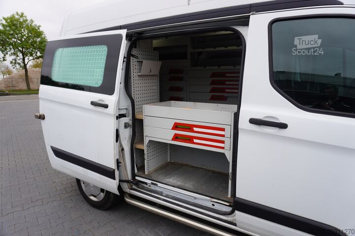 Furgão de caixa Ford Transit Custom 2.0 TDCI 130PK L1H2 Automaat EUR...