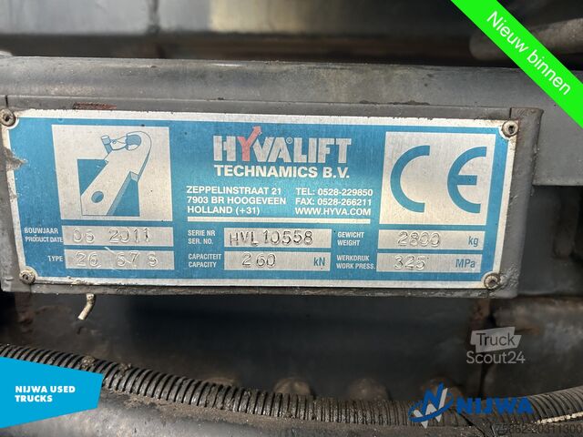 System ramion hakowych Volvo FM 410 8X4 Hyvalift haakarm