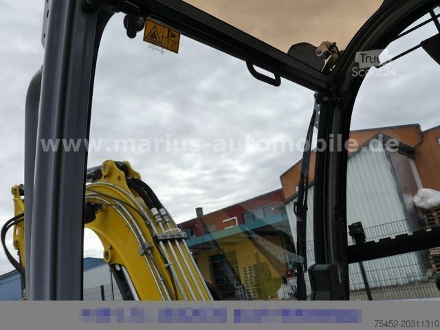 Minikaivinkone WACKER Neuson 3503RD mit 3 Schaufeln
