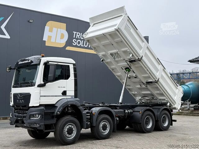 Skraldevogn MAN TGS 35.480 TGS 35.480 8x8 EuromixMTP 3-Seiten-K...