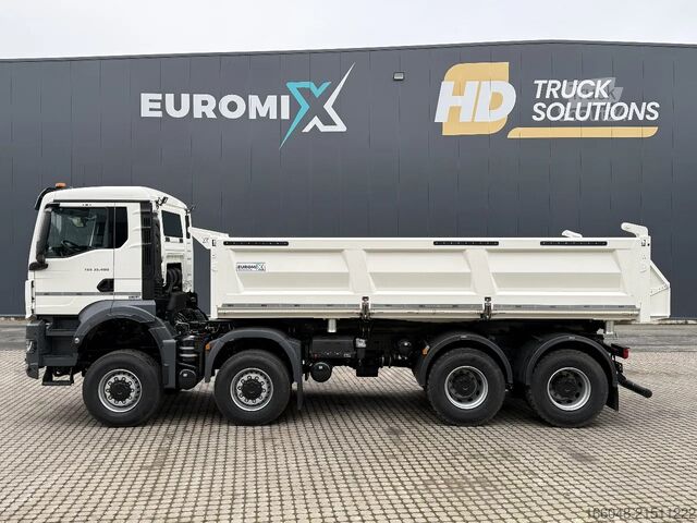 Skraldevogn MAN TGS 35.480 TGS 35.480 8x8 EuromixMTP 3-Seiten-K...
