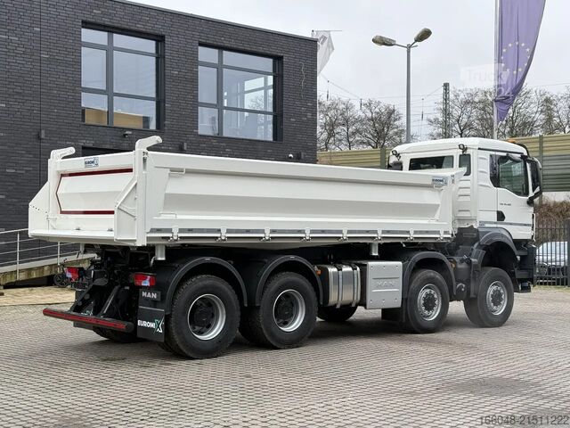 Skraldevogn MAN TGS 35.480 TGS 35.480 8x8 EuromixMTP 3-Seiten-K...