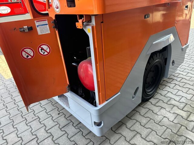 Négyirányú targoncát Hubtex DQ45 G //LPG//Triple//Only 1116 hours !