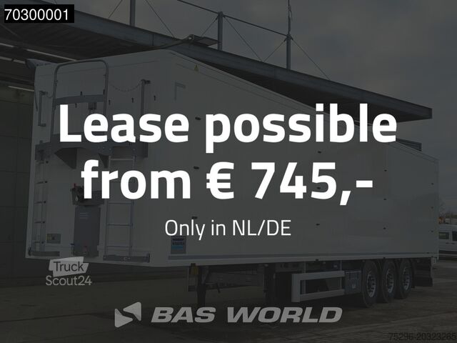 RAL 9010 Knapen K100 10MM 92m3 3 axles NEW 92M3 10mm Liftachse