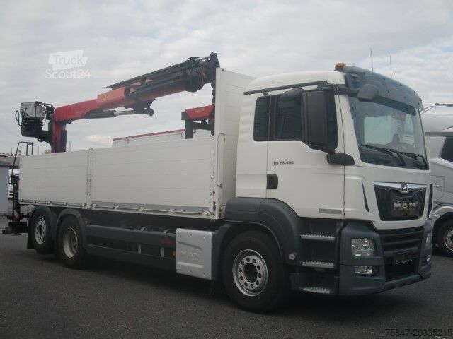 Мобильный кран MAN TGS 26.530 6x2-4 LL Baustoff Palfinger