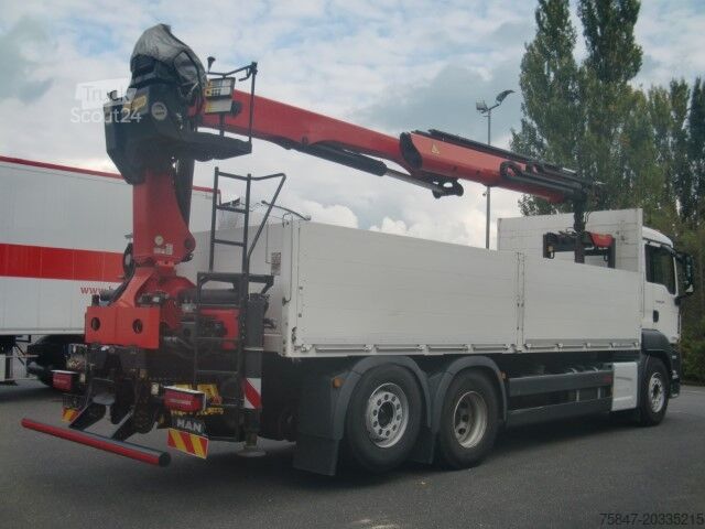 Мобильный кран MAN TGS 26.530 6x2-4 LL Baustoff Palfinger