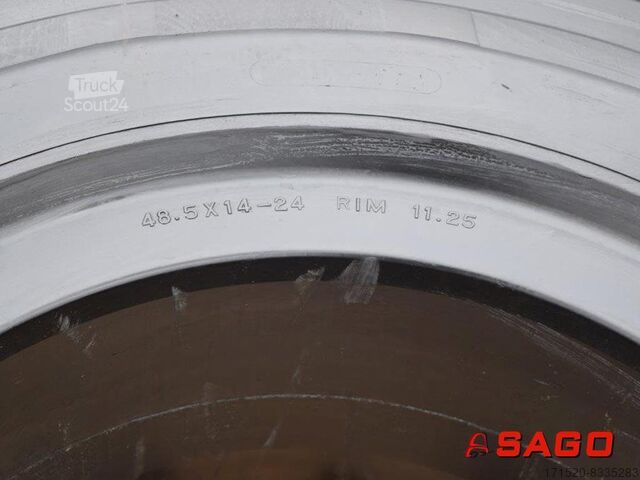 Вилочный погрузчик  Monarch Superelastic   48.5x14-24 RIM 11.25 (355/85-24)