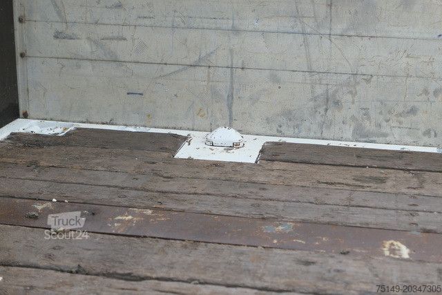 Släpvagn med arbetsplattform MEUSBURGER MPJ 3, Rampen, Luft-Lift, Bordwände, Container
