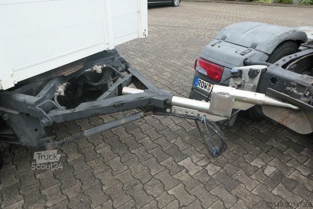 Çalışma platformlu römork MEUSBURGER MPJ 3, Rampen, Luft-Lift, Bordwände, Container
